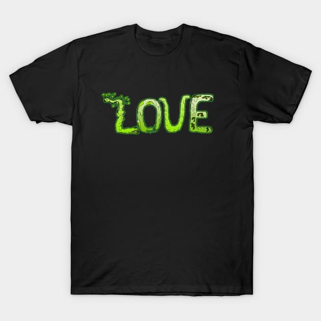 Glowing Love T-Shirt by IanWylie87